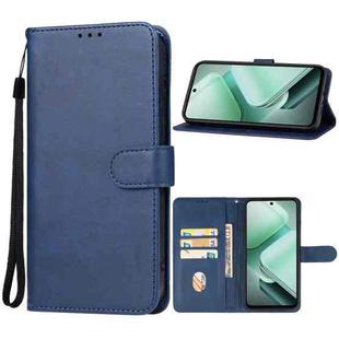 For vivo iQOO Z9x Leather Phone Case(Blue)