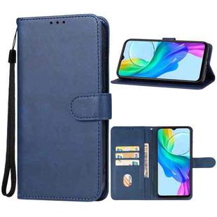 For vivo Y18 Leather Phone Case(Blue)