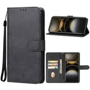 For vivo X100 Ultra Leather Phone Case(Black)