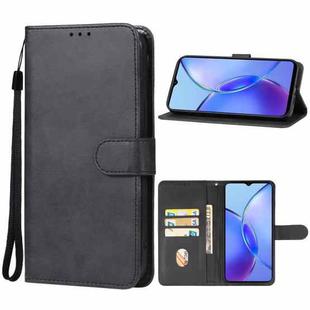 For vivo Y28 4G Leather Phone Case(Black)