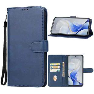 For vivo S19 Leather Phone Case(Blue)