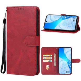 For vivo Y58 Leather Phone Case(Red)