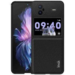 For vivo X Flip imak Ruiyi Series Carbon Fiber PU + PC Phone Case