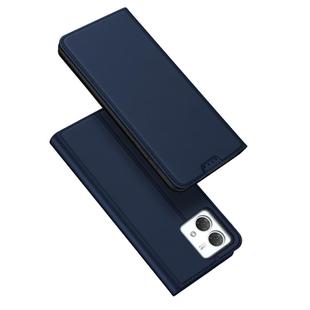 For Motorola Moto G84 DUX DUCIS Skin Pro Series Flip Leather Phone Case(Blue)