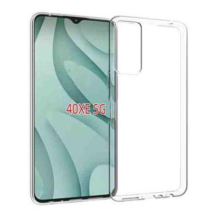 For TCL 40 XE 5G Waterproof Texture TPU Phone Case(Transparent)