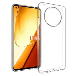 For Realme 11 5G Waterproof Texture TPU Phone Case(Transparent)