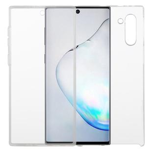For Samsung Galaxy Note10 PC+TPU Ultra-Thin Double-Sided All-Inclusive Transparent Mobile Phone Case