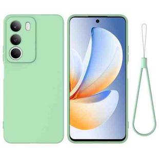 For Realme C71 4G Solid Color Liquid Silicone Dropproof Full Coverage Phone Case(Green)