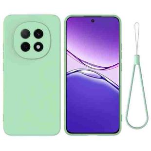 For OPPO F29 Pro 5G Pure Color Liquid Silicone Shockproof Phone Case(Green)