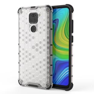 For Xiaomi Redmi Note 9 Shockproof Honeycomb PC + TPU Protective Case(White)