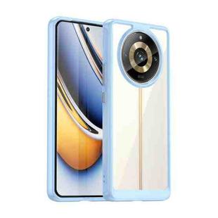 For Realme Narzo 60 Pro 5G Colorful Series Acrylic Hybrid TPU Phone Case(Blue)