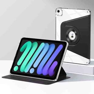 For iPad mini 6 Magnetic Split Leather Smart Tablet Case(Black)