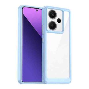 For Xiaomi Redmi Note 13 Pro+ Colorful Series Acrylic Hybrid TPU Phone Case(Blue)