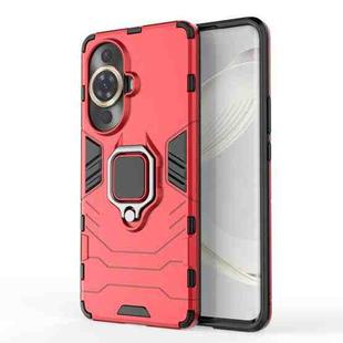 For Huawei nova 11 Pro Magnetic Ring Holder PC + TPU Phone Case(Red)