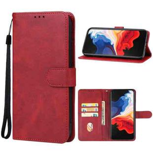 For Vsmart Live 4 Leather Phone Case(Red)