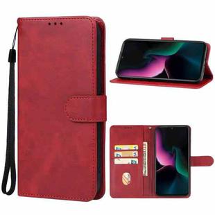 For Vsmart Aris/Aris Pro Leather Phone Case(Red)