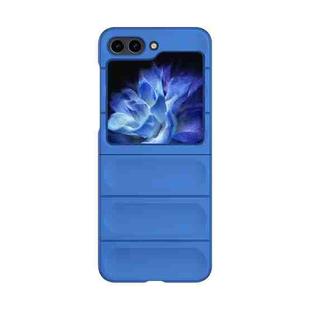 For Samsung Galaxy Z Flip5 Skin Feel Magic Shield Shockproof Phone Case(Dark Blue)