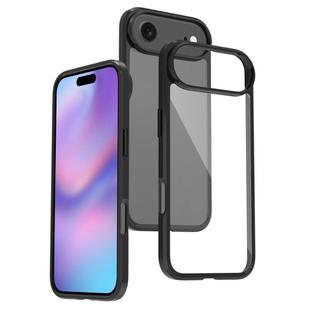 For iPhone 17 Air Scratchproof Acrylic TPU Phone Case(Black)