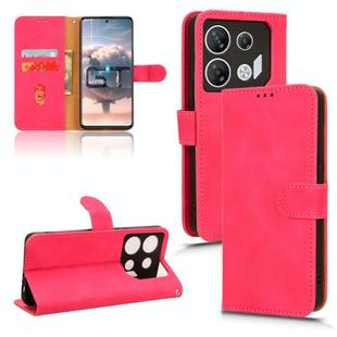 For Infinix GT 10 Pro Skin Feel Magnetic Flip Leather Phone Case(Rose Red)