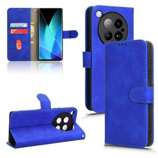 For Infinix Zero 40 4G Skin Feel Magnetic Flip Leather Phone Case(Blue)