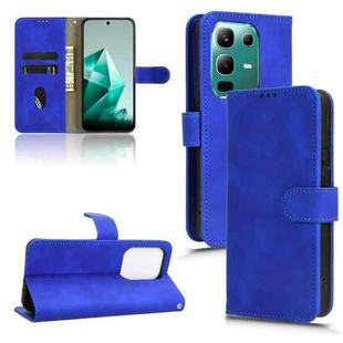 For Infinix Note 50x Skin Feel Magnetic Flip Leather Phone Case(Blue)
