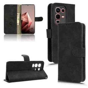 For Infinix Note 50s Skin Feel Magnetic Flip Leather Phone Case(Black)