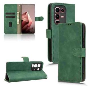 For Infinix Note 50s Skin Feel Magnetic Flip Leather Phone Case(Green)