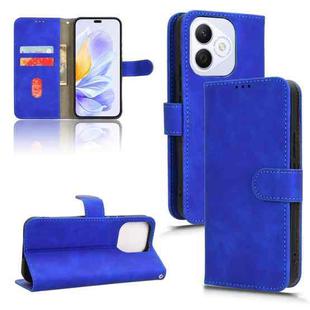 For Honor X60i 5G Skin Feel Magnetic Flip Leather Phone Case(Blue)