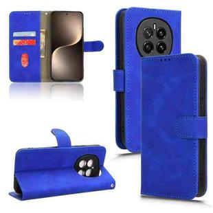 For Honor Magic7 Skin Feel Magnetic Flip Leather Phone Case(Blue)