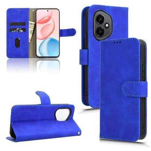 For Honor 400 Skin Feel Magnetic Flip Leather Phone Case(Blue)
