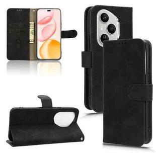 For Honor 400 Pro Global 160.8mm Skin Feel Magnetic Flip Leather Phone Case(Black)