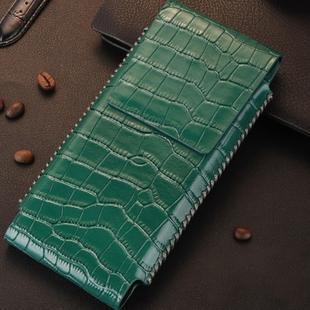 For Huawei Mate X / Xs Genuine Leather Vertical Flip Case(Crocodile Pattern)