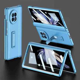 For vivo X Fold2 GKK Integrated Fold Hinge Full Coverage Phone Case with Holder(Blue)