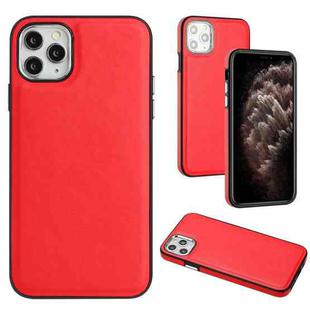 For iPhone 11 Pro Leather Texture Full Coverage Phone Case(Red)