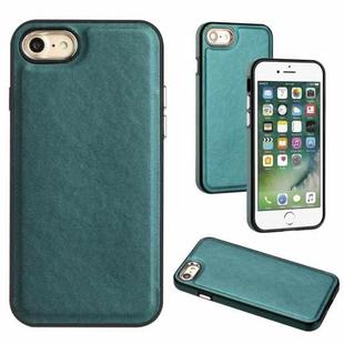 For iPhone SE 2022 / 6 / 7 / 8 / SE 2020 Leather Texture Full Coverage Phone Case(Green)