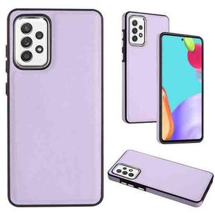 For Samsung Galaxy A53 5G Leather Texture Full Coverage Phone Case(Purple)