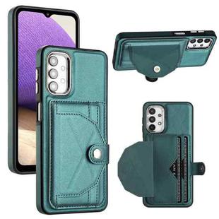 For Samsung Galaxy A23 4G / F23 5G / M23 5G Shockproof Leather Phone Case with Card Holder(Green)