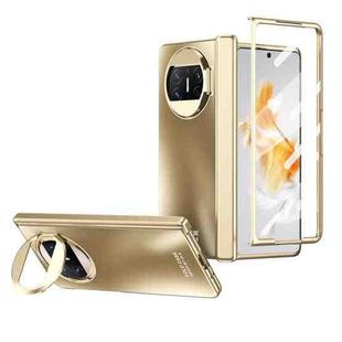 For Huawei Mate X3 Integrated Sub-plating Frame PC Phone Case(Gold)