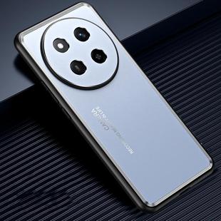For Honor X60 Pro Frosted Metal Phone Case(Blue)
