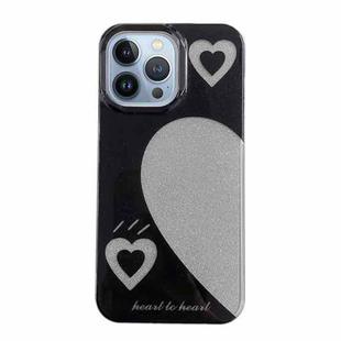 For iPhone 13 Pro PC + TPU Dual-side Laminating IMD Phone Case(Black)