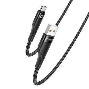 YESIDO CA109 3m 2A USB to USB-C / Type-C Charging Data Cable(Black)