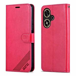 For Honor Play 50 / 50m 5G AZNS Sheepskin Texture Flip Leather Phone Case(Red)