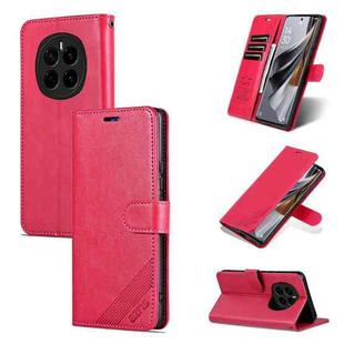 For Honor Magic7 AZNS Sheepskin Texture Flip Leather Phone Case(Red)