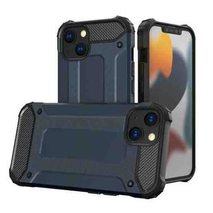 For iPhone 16 Magic Armor TPU Phone Case(Navy Blue)