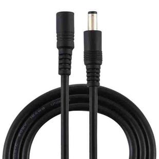 8A 5.5 x 2.1mm Female to Male DC Power Extension Cable, Length:1.5m(Black)