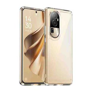 For OPPO Reno10 Pro Global / Reno10 Global  Colorful Series Acrylic + TPU Phone Case(Transparent)