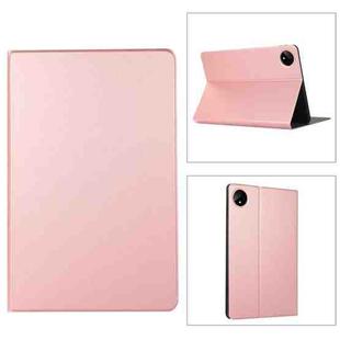 For vivo Pad 2 12.1 Voltage Elastic Texture Flip Tablet Leather Case(Rose Gold)