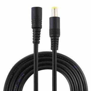 8A 5.5 x 2.5mm Female to Male DC Power Extension Cable, Cable Length:1.5m(Black)