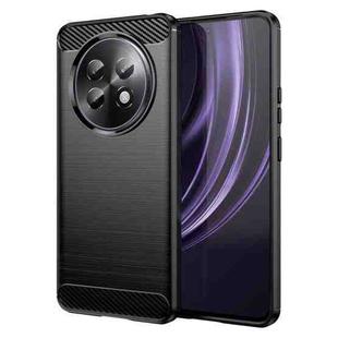 For Realme P1 Speed Carbon Fiber Brushed Texture TPU Phone Case(Black)