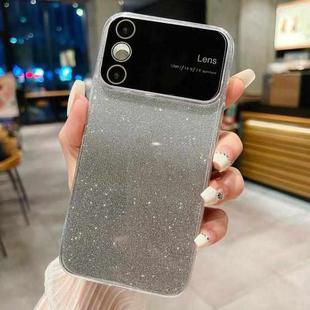For iPhone XS Max Electroplating TPU Gradient Phone Case(Silver)